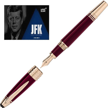 Montblanc stilografica John F. Kennedy edizione speciale bordeaux punta M 118051