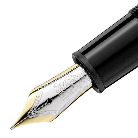 Montblanc stilografica Meisterstück Gold LeGrand punta M 13661 Nuova referenza 132460