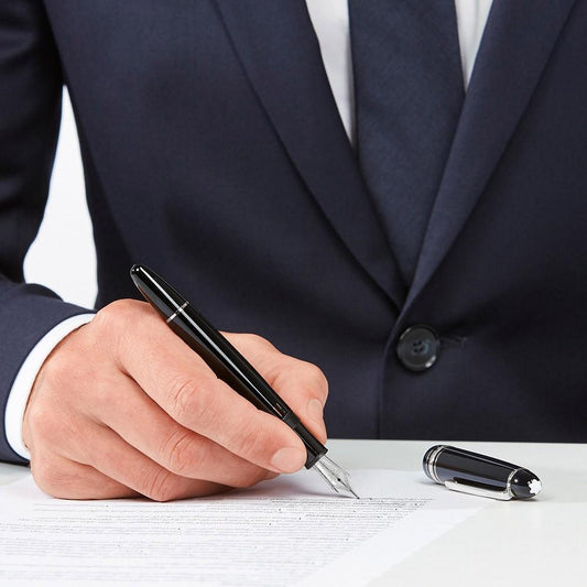 Montblanc stilografica Meisterstück Platinum LeGrand punta M 132443