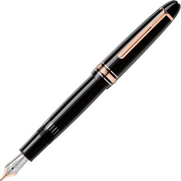 Montblanc stilografica Meisterstück Red Gold LeGrand punta M 112670