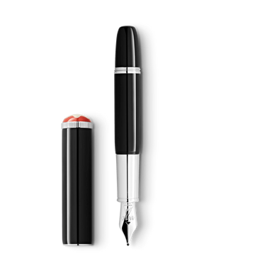 Montblanc stilografica Montblanc Heritage Rouge et Noir Baby edizione speciale nero punta F 127800