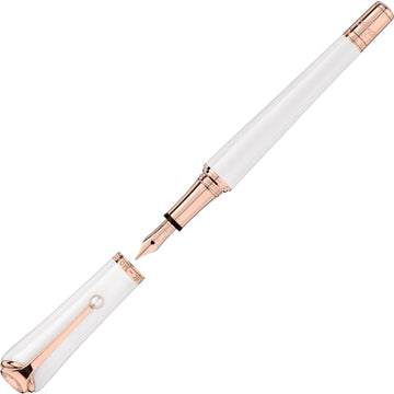 Montblanc stilografica Muses Marilyn Monroe Special Edition Pearl punta F 117883