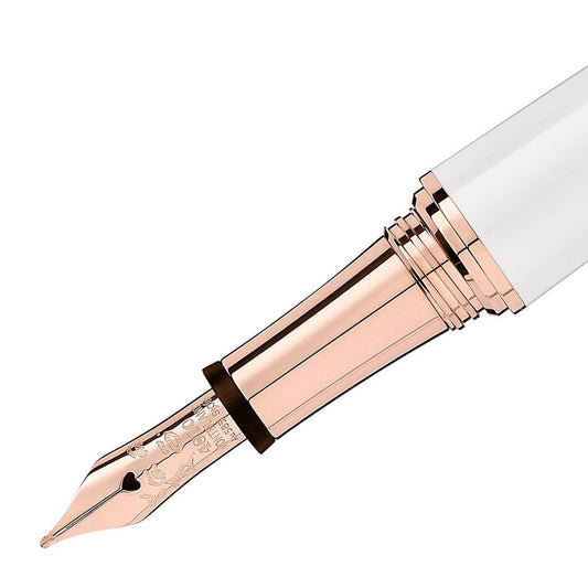 Montblanc stilografica Muses Marilyn Monroe Special Edition Pearl punta M 117884