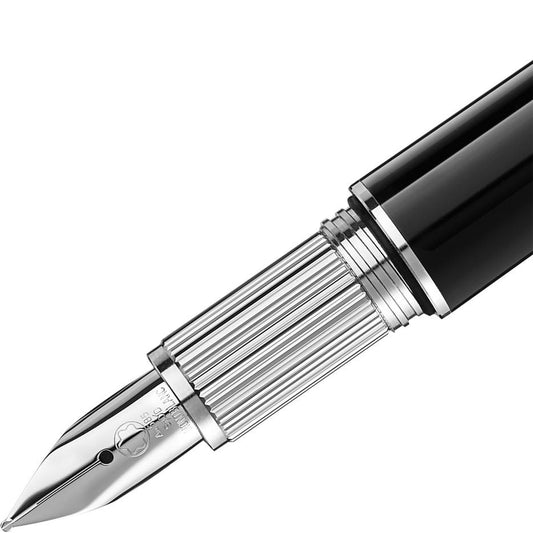 Montblanc stilografica StarWalker resina pregiata punta F 118844