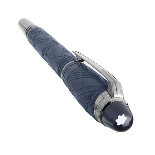 Montblanc stilografica Starwalker Spaceblue Resin punta M 130211