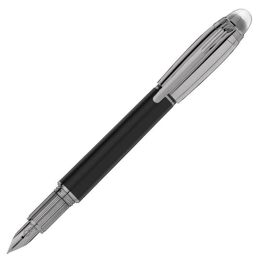 Montblanc stilografica StarWalker UltraBlack Doué punta media 126364
