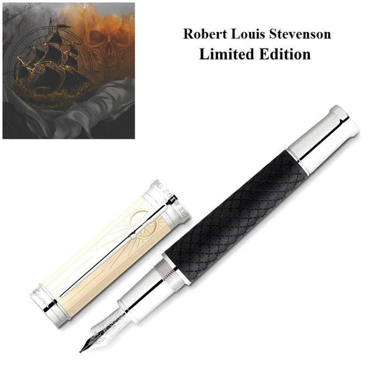 Montblanc stilografica Writers Edition Homage To Robert Loius Stevenson limited edition punta M 129417