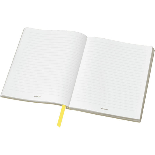 Montblanc taccuino blocco note 149 a righe giallo senape 125881