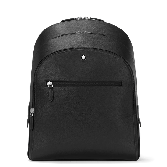 Montblanc zaino medio con 3 scomparti Montblanc Sartorial nero 130275