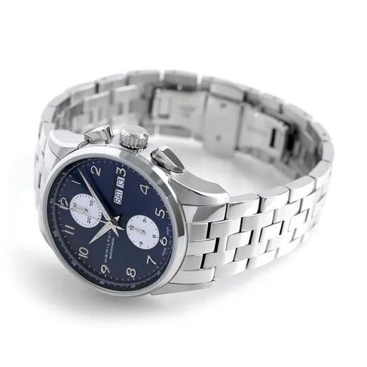 Hamilton Jazzmaster 41mm – cronografo blu daydate automatico swiss made
