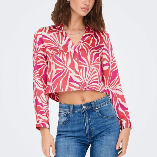 Only Camicia Donna Rosa Camelia - Santangelo