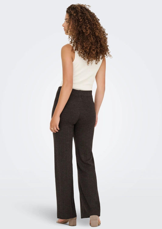 Only Pantalone Donna Marrone