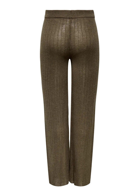 Pantalone Donna Only Tara Marrone 15351645 Cub Melange ONLY 