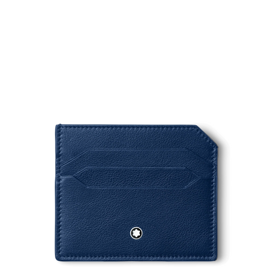 Porta carte 6 scomparti Meisterstück Selection Soft blu 130060