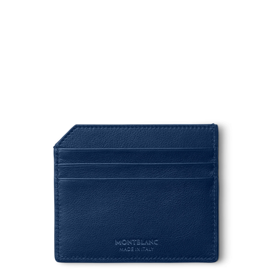 Porta carte 6 scomparti Meisterstück Selection Soft blu 130060