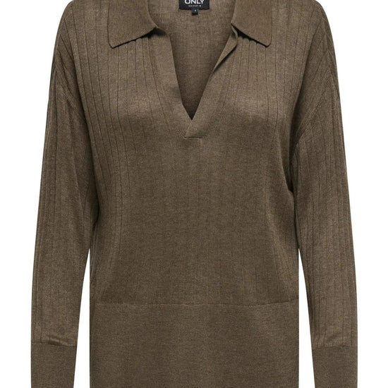 Pullover Donna Only Tara Marrone 15350701 Cub Melange ONLY 