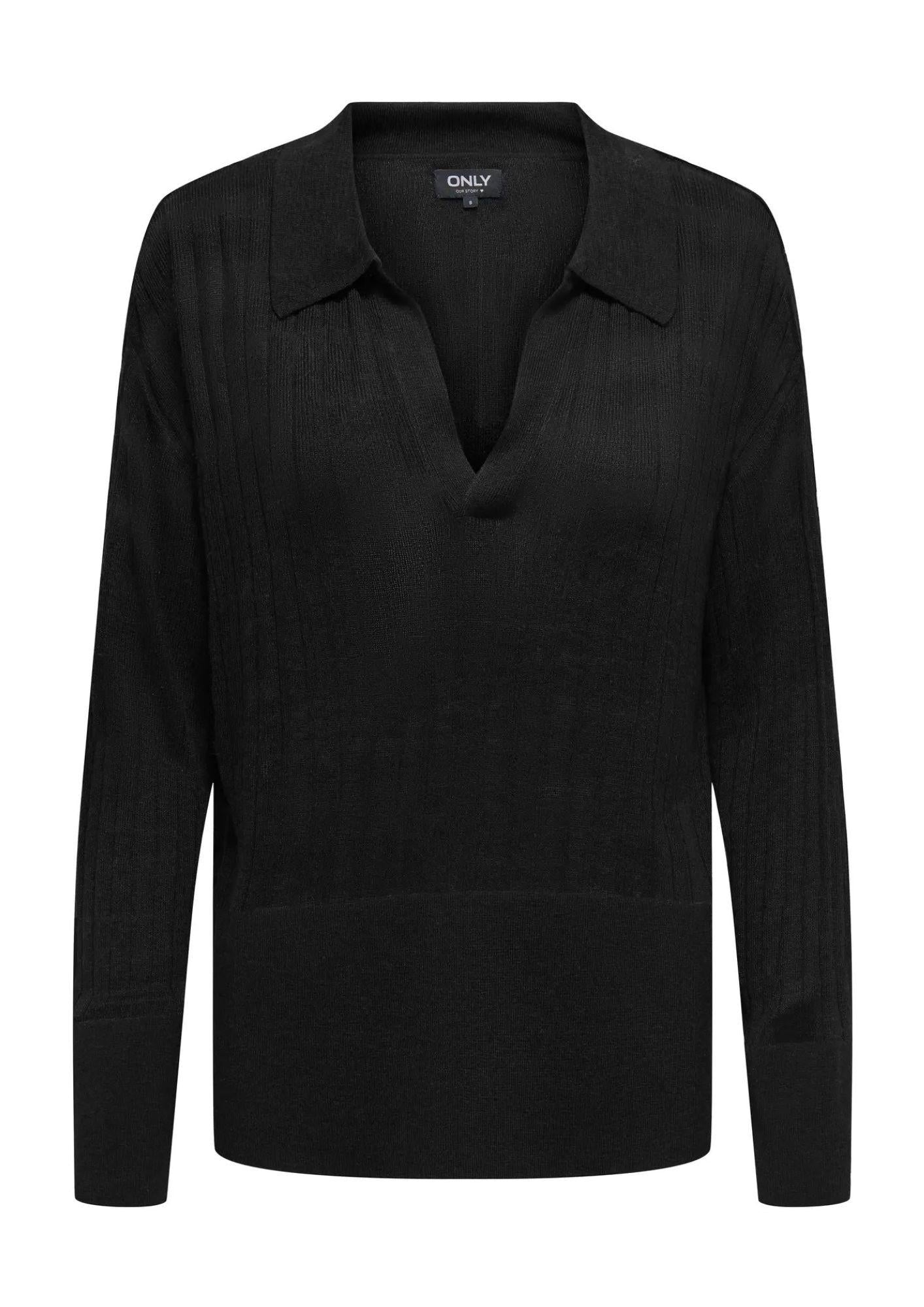 Pullover Donna Only Tara Nero - Santangelo
