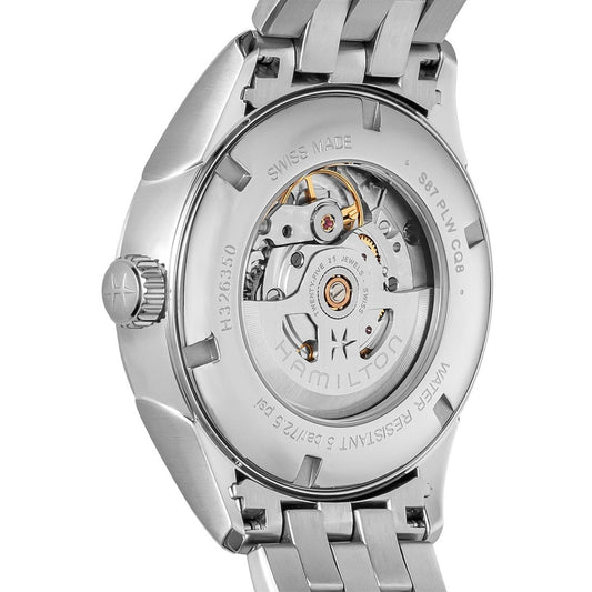 Hamilton Jazzmaster Automatic 42mm – in acciaio con indicatore della riserva di carica