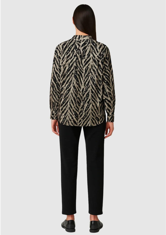 Vero Moda Camicia Donna Lucy Nero Fantasia