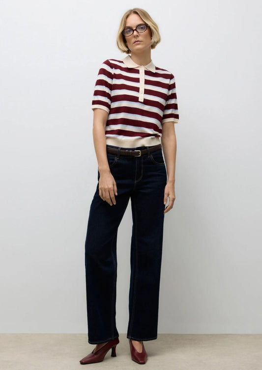Vero Moda Maglia Donna Sikita Bianco betulla a righe