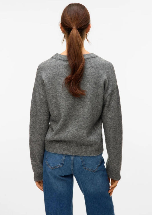 Amoremio Women's Gray Pullover