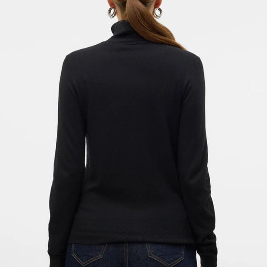 Vero Moda Pullover Donna Iris Nero - Santangelo