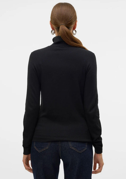 Vero Moda Pullover Donna Iris Nero - Santangelo