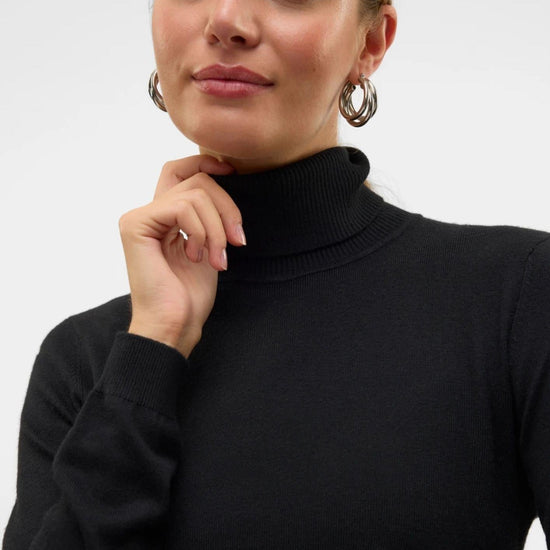 Vero Moda Pullover Donna Iris Nero - Santangelo