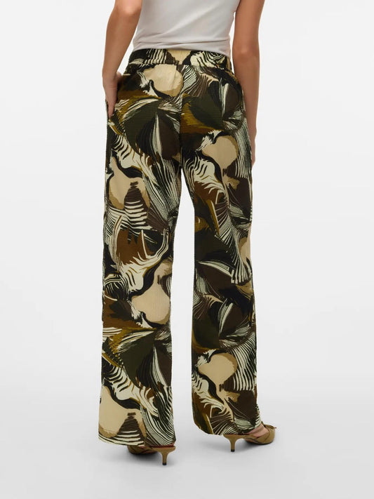 Vero Moda VMRUBY Pantaloni Straight Fit Donna Mermaid Fie - Santangelo