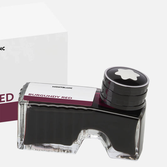 Montblanc boccetta d'inchiostro 50ml burgundy red  128188