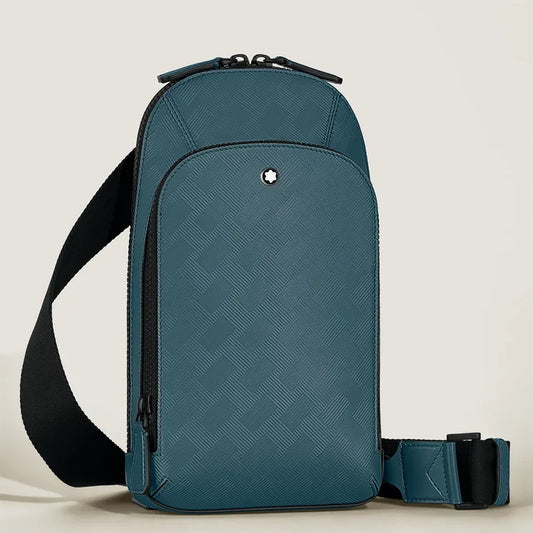 Montblanc borsa a tracolla Extreme 3.0 blu avio 198863