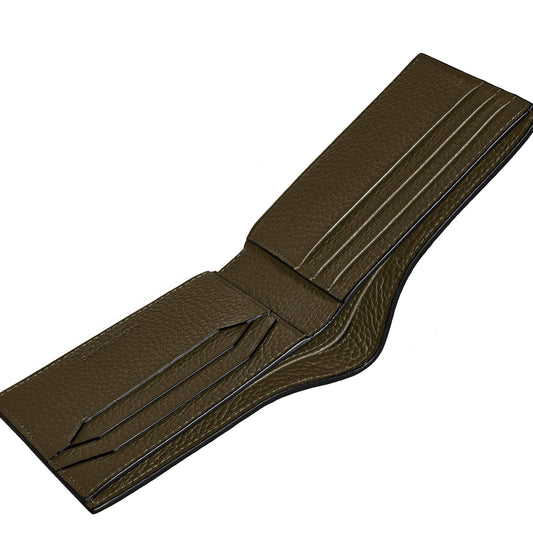 Montblanc portafoglio 6cc kaki 220197