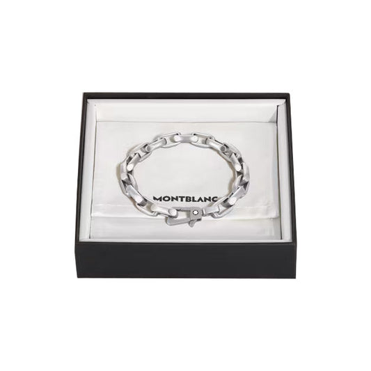 Montblanc bracciale Catena Ottagonale acciaio 134475