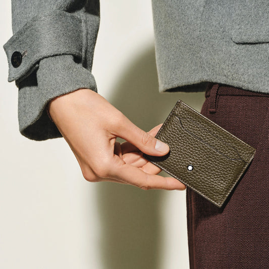 Montblanc porta carte 5 scomparti kaki 220219