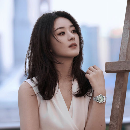 Longines orologio Conquest 34mm verde automatico acciaio L3.430.4.02.6