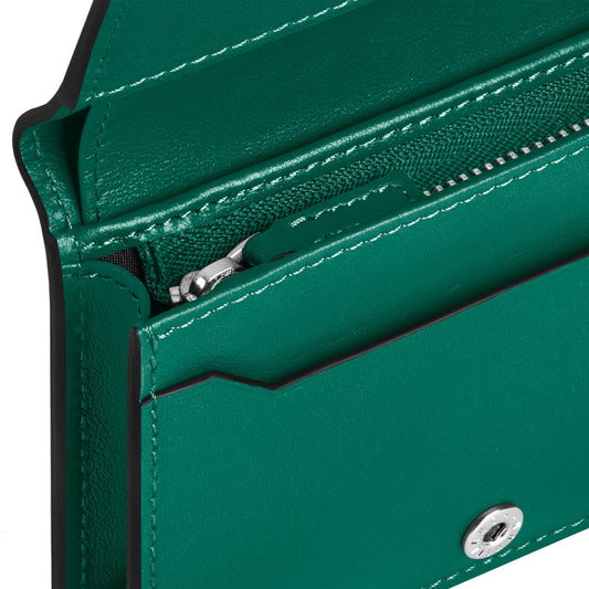 Montblanc portafoglio continental nano malachite verde 220227